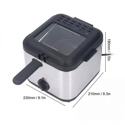 Electric Deep Fryer 2.5L French Frie Machine Oil Hot Pot Fried Chicken Grill - Image 5