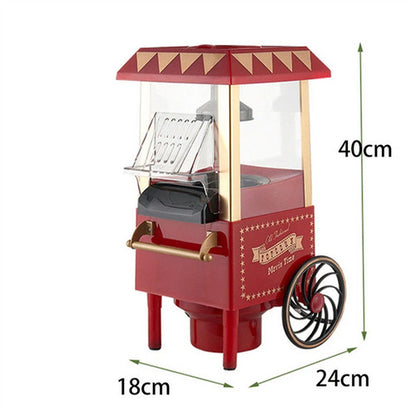 Electric Home Popcorn Machine Classic Car Corn Popper Maker For Kid Gift - Image 4