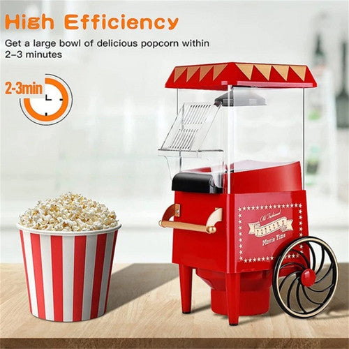 Electric Home Popcorn Machine Classic Car Corn Popper Maker For Kid Gift - Image 9