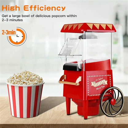 Electric Home Popcorn Machine Classic Car Corn Popper Maker For Kid Gift - Image 9