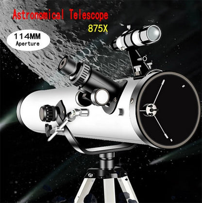 Pro Astronomical Telescope 114mm Aperture 875X Zoom HD High Resolution - Image 2