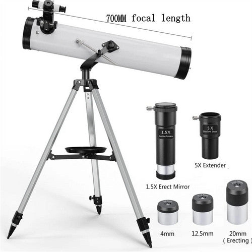 Pro Astronomical Telescope 114mm Aperture 875X Zoom HD High Resolution - Image 4