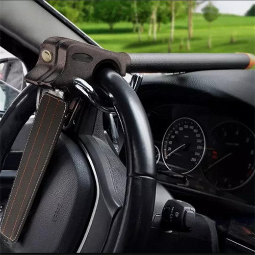 Car Steering Wheel Anti-theft Lock Foldable Anti-theft Security Car T-Lock - Image 8
