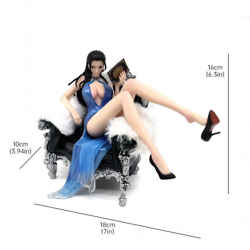 ONE PIECE Sofa Nico·Robin Figures Nico·Robin Sitting Dress Model Statue Boxed - Image 3