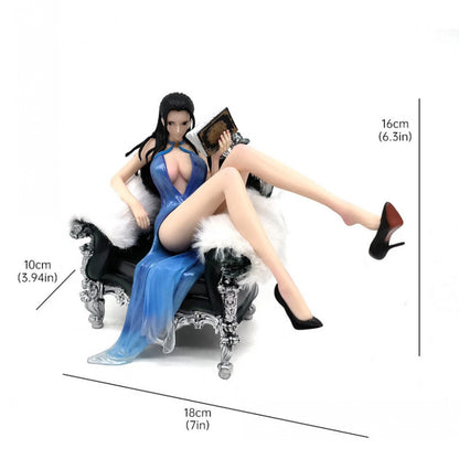 ONE PIECE Sofa Nico·Robin Figures Nico·Robin Sitting Dress Model Statue Boxed - Image 3