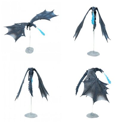 GAME OF THRONES Viserion Ice Dragon Action Figure Statue PVC Toys Boxed Gift - Image 6