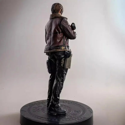 Resident Evil Leon Scott Kennedy Figure Game Model Statue Toy 33cm - Image 7