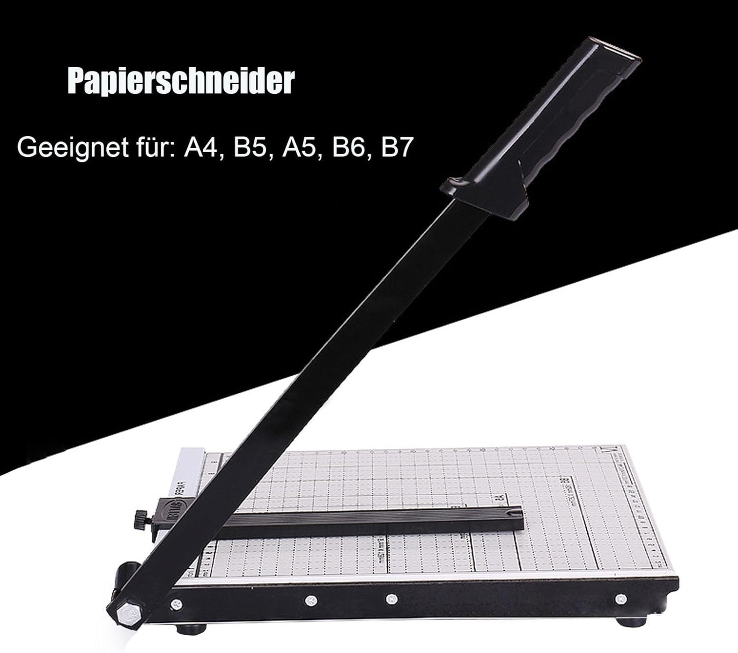 Professional Heavy Duty A4 To B7 Paper Cutter Guillotine Trimmer Home Office - Image 2