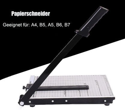 Professional Heavy Duty A4 To B7 Paper Cutter Guillotine Trimmer Home Office - Image 2