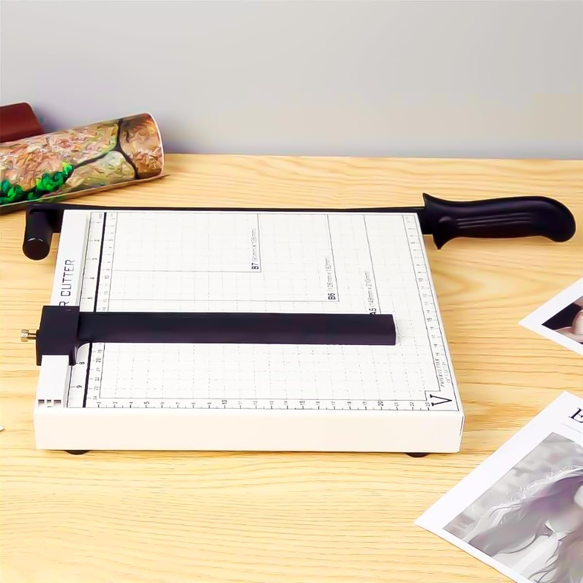 Professional Heavy Duty A4 To B7 Paper Cutter Guillotine Trimmer Home Office - Image 7