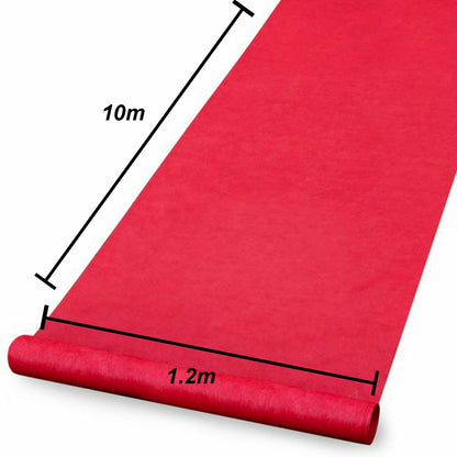 10M Red Carpet Aisle Runner Awards Night Casino Wedding Party Event Mats Decor - Image 2