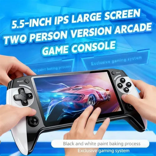 Handheld X9 Retro Game Console 5.5 Inch IPS Screen,Video Games,30000+ Games - Image 3