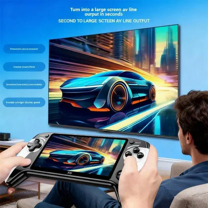 Handheld X9 Retro Game Console 5.5 Inch IPS Screen,Video Games,30000+ Games - Image 6