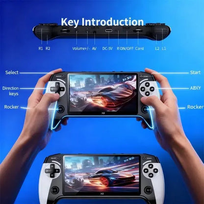 Handheld X9 Retro Game Console 5.5 Inch IPS Screen,Video Games,30000+ Games - Image 8