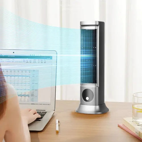 Air Conditioner Fans Portable Cooling Ace with 3 Speeds Tower Fan Quiet Desk - Image 4