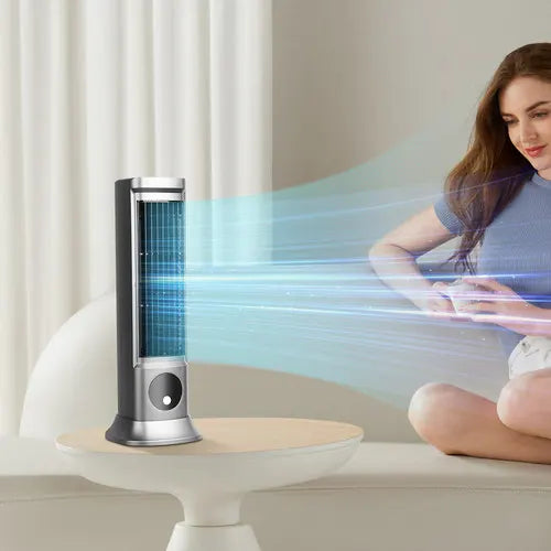 Air Conditioner Fans Portable Cooling Ace with 3 Speeds Tower Fan Quiet Desk - Image 5