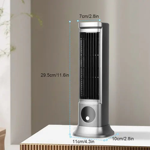 Air Conditioner Fans Portable Cooling Ace with 3 Speeds Tower Fan Quiet Desk - Image 9