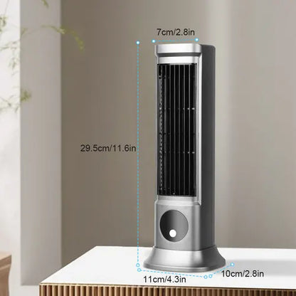 Air Conditioner Fans Portable Cooling Ace with 3 Speeds Tower Fan Quiet Desk - Image 9