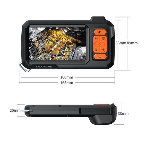 10M 8mm Lens Industrial Endoscope 1080P Digital Borescope Inspection Camera LED Lamp - Image 4