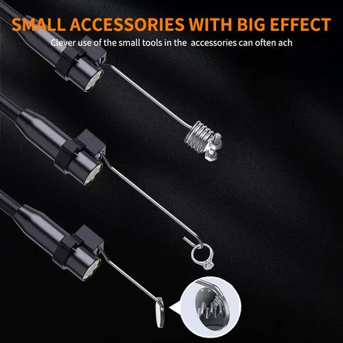 15M 8mm Lens Industrial Endoscope 1080P Digital Borescope Inspection Camera LED Lamp - Image 8