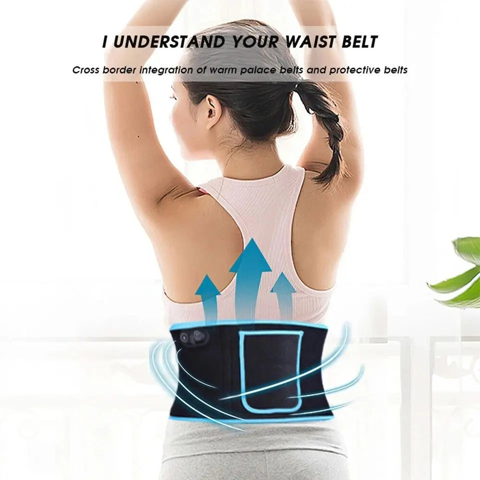 660nm Red Light & 850nm Infrared Light Therapy Wrap Pain Relief Health Care Belt - Image 3