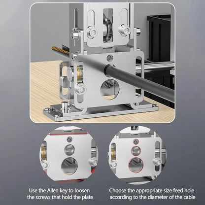 Manual & Electric Wire Stripping Machine Cable Cutter Copper Peeling Stripper AU - Image 2