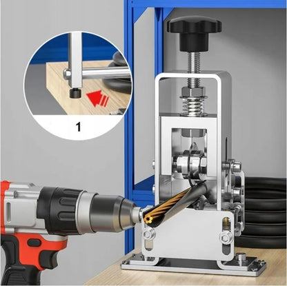 Manual & Electric Wire Stripping Machine Cable Cutter Copper Peeling Stripper AU - Image 5