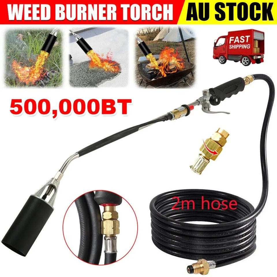 Spring Summer Weed Burner Kits Shrub Grass Killer Propane Gas Torch Garden - Image 8