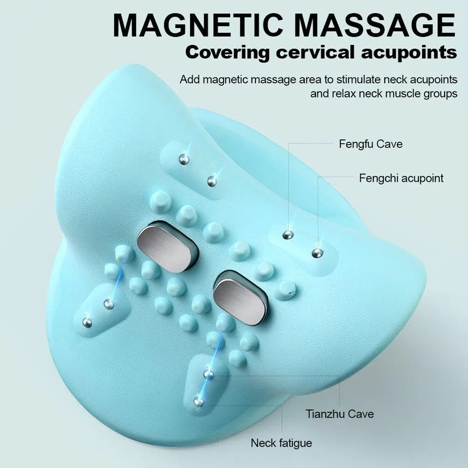 Hugterra Massager Electric Neck Massager Relaxer Portable Shiatsu Massage Pillow - Image 3
