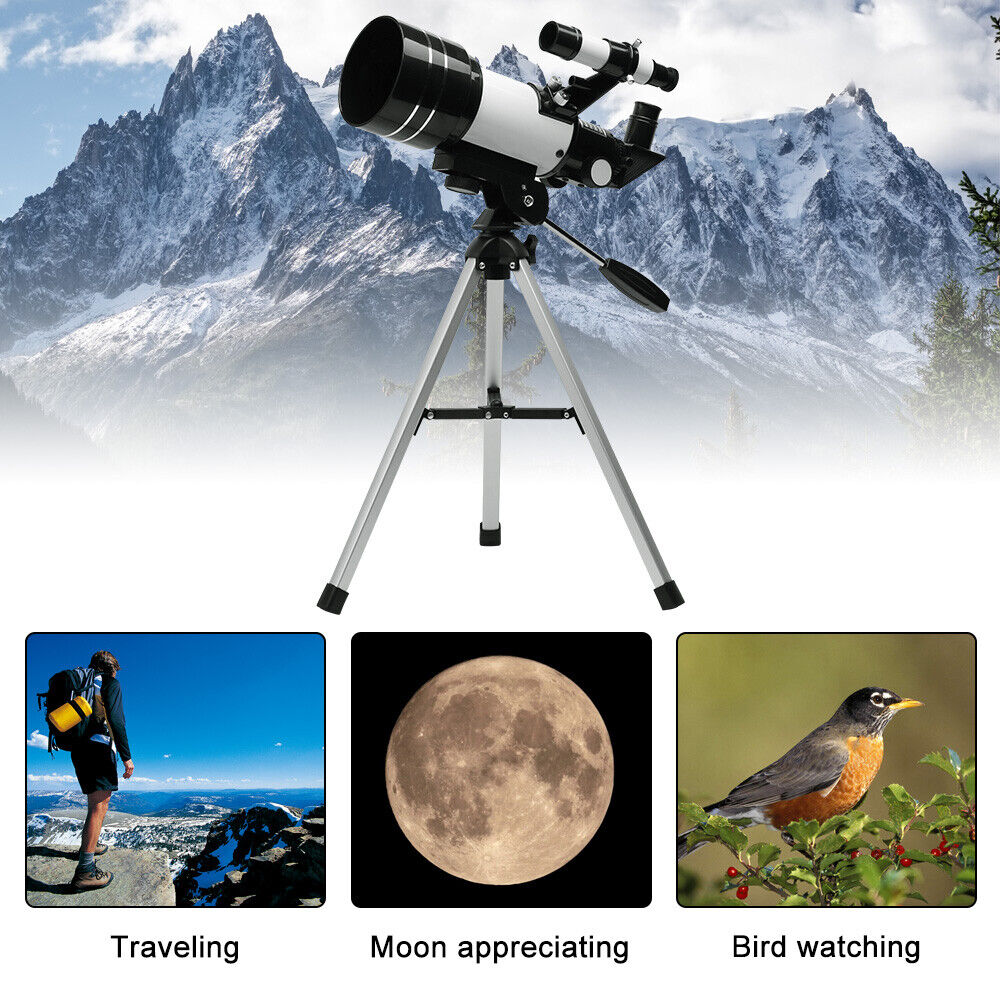 Astronomical Telescope 150x With Tripod Phone Adapter Monocular Moon Observation - Image 8