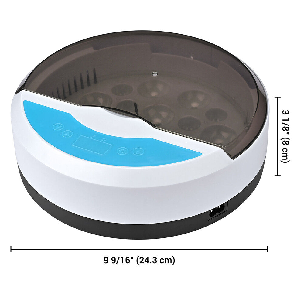 9 Egg Incubator Semi-Automatic Digital Temperature Chicken Duck Eggs Poultry - Image 4