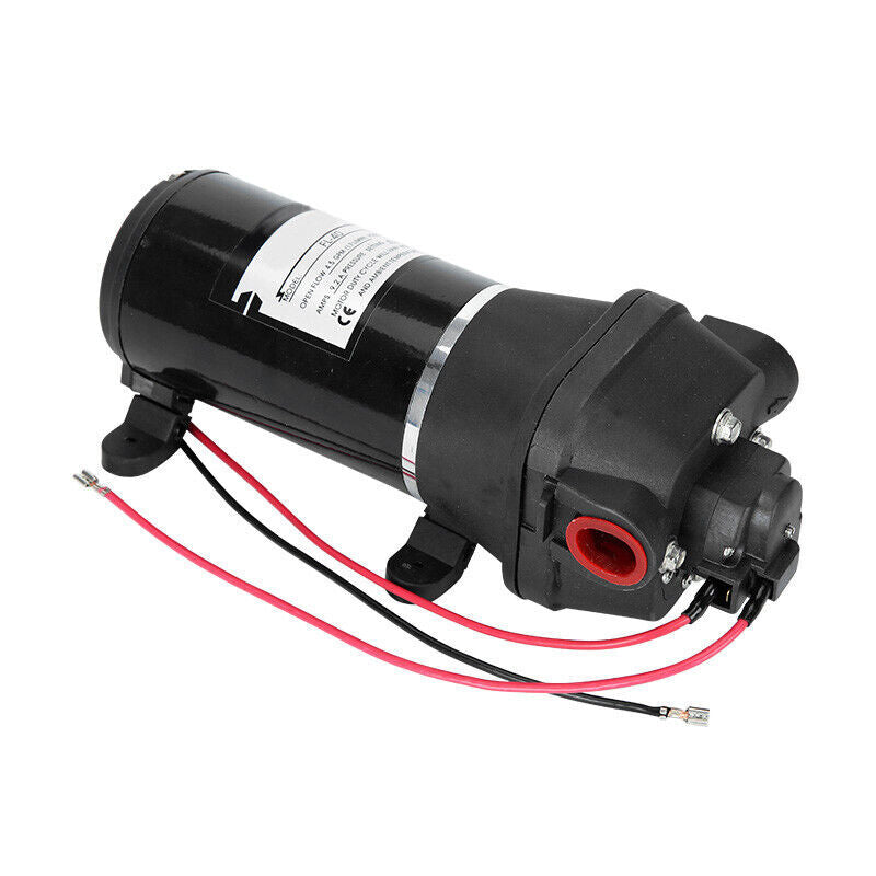 12V Water Pump 17LPM High Pressure Self-Priming for Caravan Camping Boat Marine - Image 6