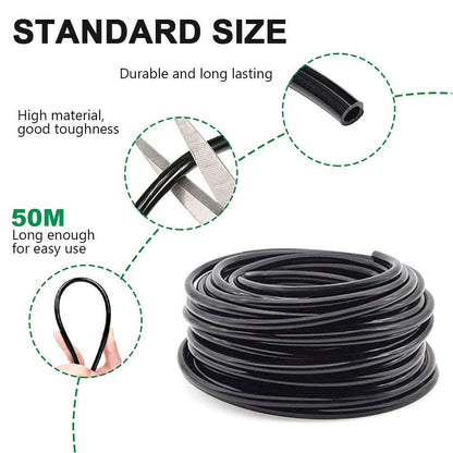 201X 50M Hose Garden Irrigation System Greenhouse Plant Watering DIY Micro Drip - Image 3