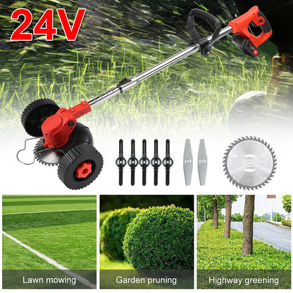 Whipper Snipper Mower Cordless Grass Trimmer Lawn Cutter Battery Brushcutter - Image 6