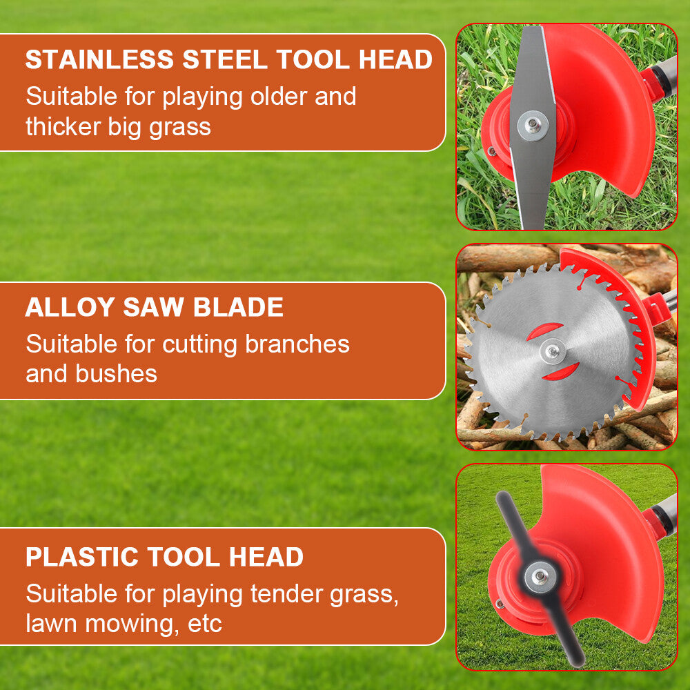 Whipper Snipper Mower Cordless Grass Trimmer Lawn Cutter Battery Brushcutter - Image 8