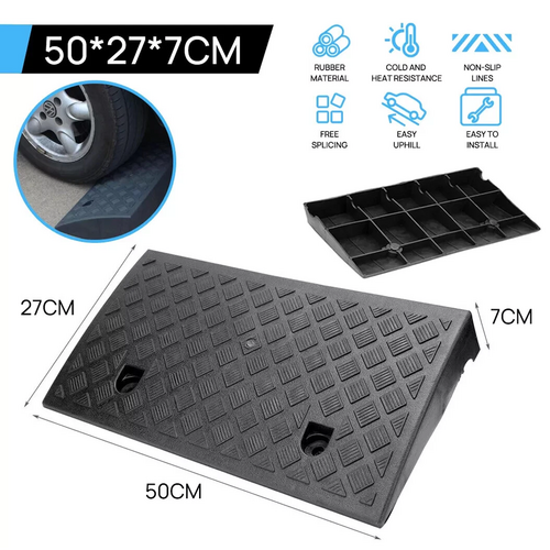AU Heavy Duty Kerb Curb Ramp Threshold Ramps For Truck Wheelchair Car Motorbike - Image 3