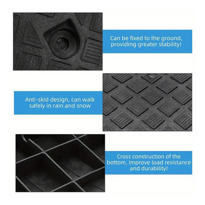 AU Heavy Duty Kerb Curb Ramp Threshold Ramps For Truck Wheelchair Car Motorbike - Image 5