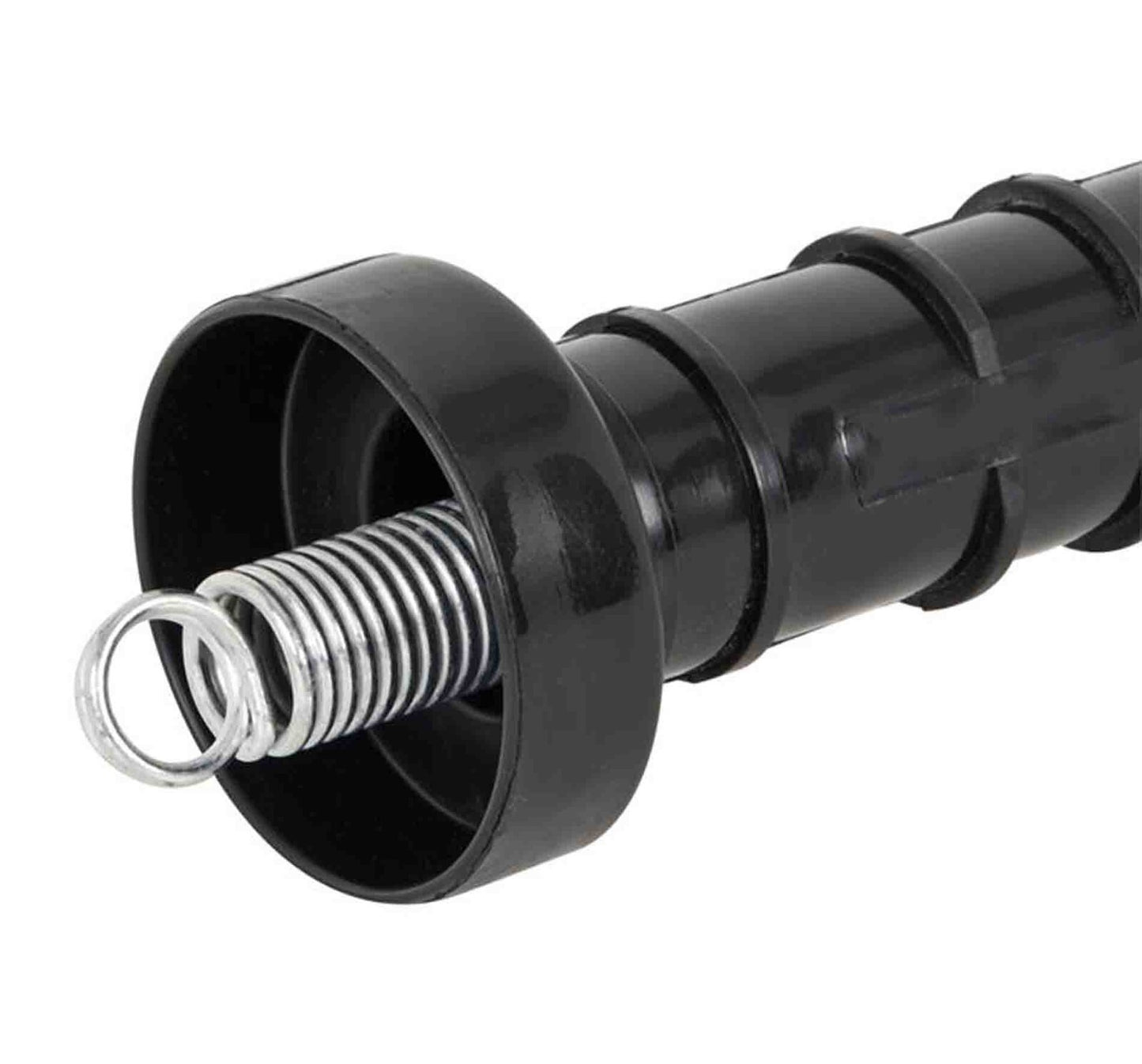 10x Electric Fence Gate Handle Compact Insulated Spring Handles with Hook Black - Image 5