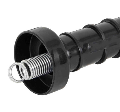 10x Electric Fence Gate Handle Compact Insulated Spring Handles with Hook Black - Image 5