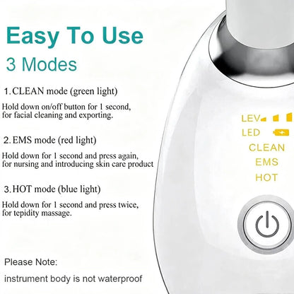 Rejuvenation Massager Neck Anti Wrinkle Face Beauty Device Skin Lifting Tighten White - Image 5