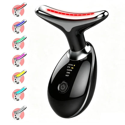 Rejuvenation Massager Neck Anti Wrinkle Face Beauty Device Skin Lifting Tighten Black - Image 3