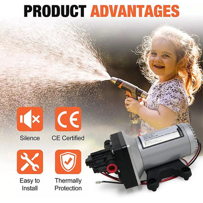 12v Replace SHURflo 4009 Water Pump & Twist on Filter for Caravan Boat Marine AU - Image 7