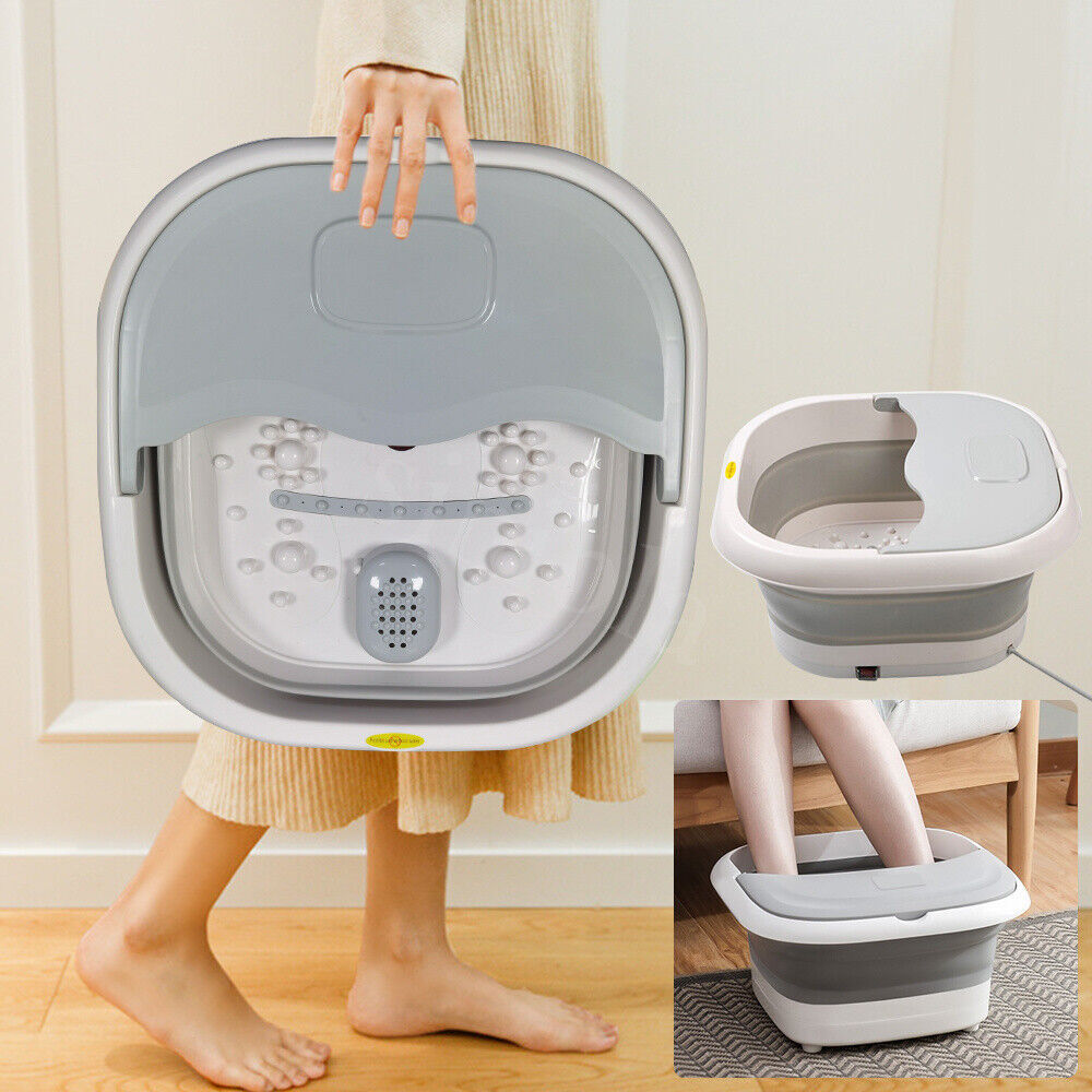 Electric Foot Spa Massager Footbath Pedicure Heat Soak Home Bath Tub Massage - Image 7