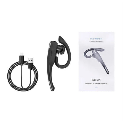 Bluetooth Wireless Headphones Business Trucker Handsfree Earpiece Headset Mic AU - Image 6
