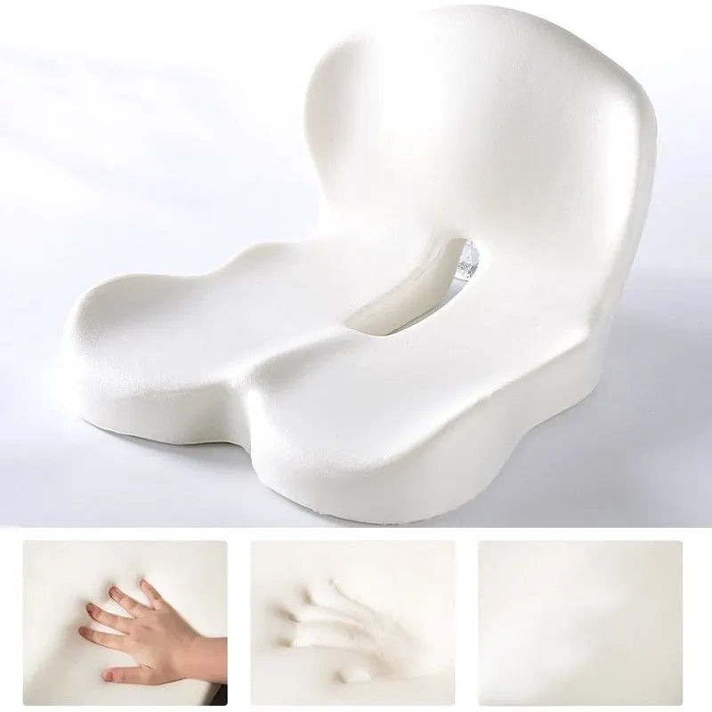 Memory Foam Seat Cushion Lumbar Support Ergonomic Back Support Office Car AAAAA - Image 6