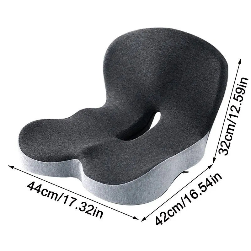 Memory Foam Seat Cushion Lumbar Support Ergonomic Back Support Office Car AAAAA - Image 7