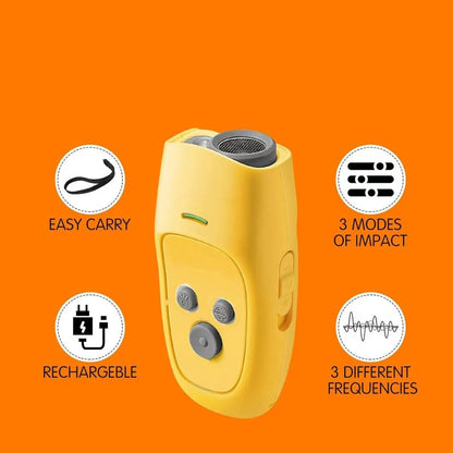 Ultrasonic 3 in 1 Dog Barking Deterrent Devices, 3 Frequency Dog Training Yellow - Image 6