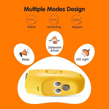 Ultrasonic 3 in 1 Dog Barking Deterrent Devices, 3 Frequency Dog Training Yellow - Image 8