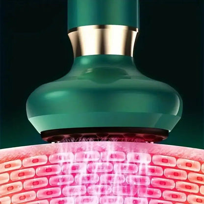 12 Levels Electric Cupping Massager Vacuum Suction GuaSha Anti Cellulite Beauty GREEN - Image 5