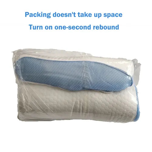 Memory Foam Contour Pillow Cervical Groove Ergonomic Neck Comfort  AU - Image 6